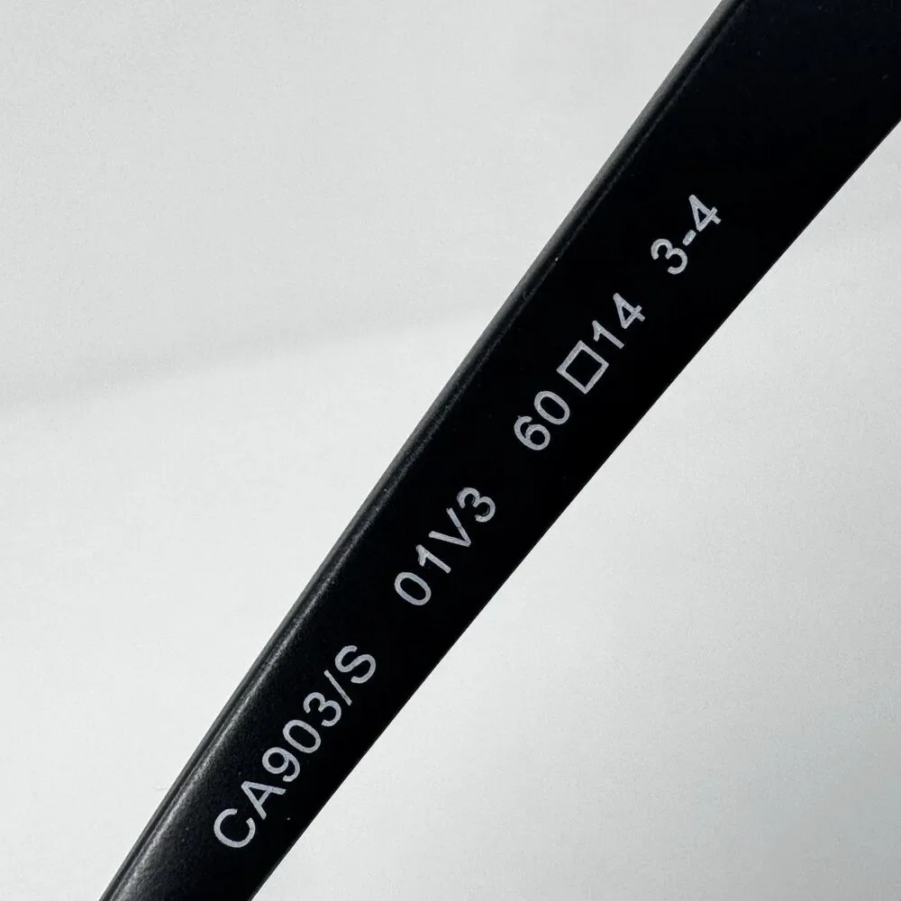 Carrera CA903/S 01V3 Black Wrap Sunglass Frames 60-14-125